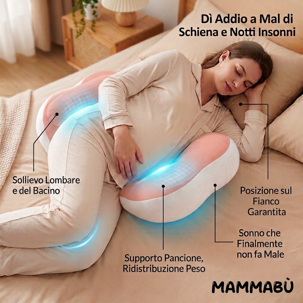 Mammabù™ - Cuscino per la gravidanza e non solo