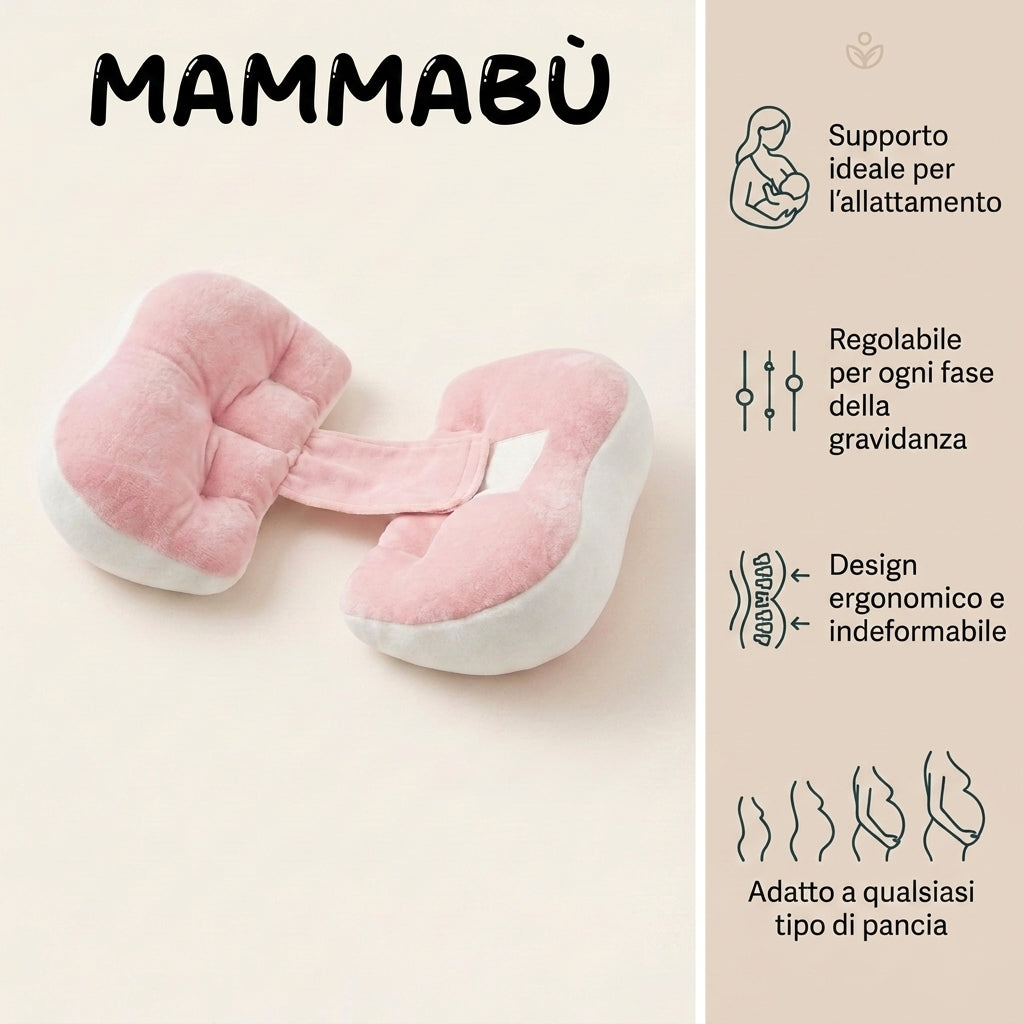 Mammabù™ - Cuscino per la gravidanza e non solo